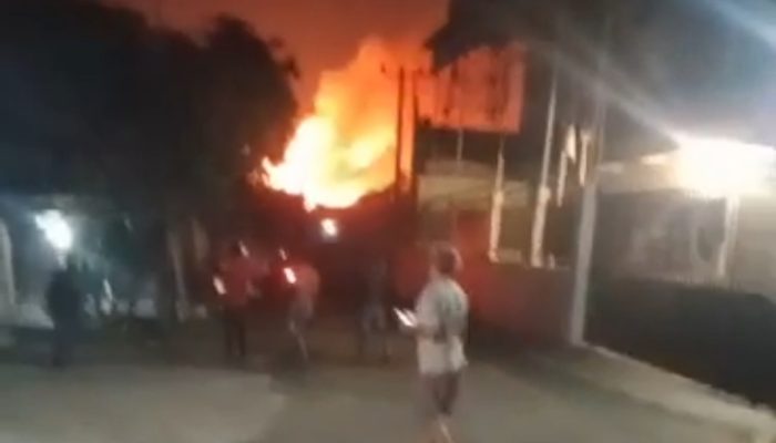 Ledakan Besar Terjadi di Gudang Peluru Kawasan Armed