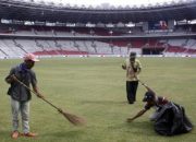 Jelang Laga Timnas Indonesia Lawan Vietnam, Wakil Ketua Komisi X DPR RI Soroti Kualitas Rumput SUGBK
