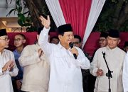 Diumumkan Sebagai Presiden Terpilih, Prabowo Sampaikan Terima kasih dan Penghargaan untuk Presiden Jokowi