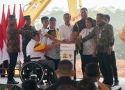 Menpora Dito Dampingi Presiden Joko Widodo Groundbreaking Pembangunan Paralympic Training Center