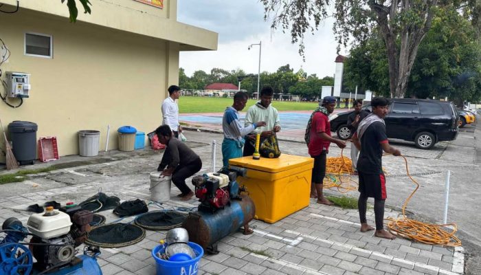 Hendak Bom Ikan, Polisi Ringkus 9 Nelayan asal Jerowaru