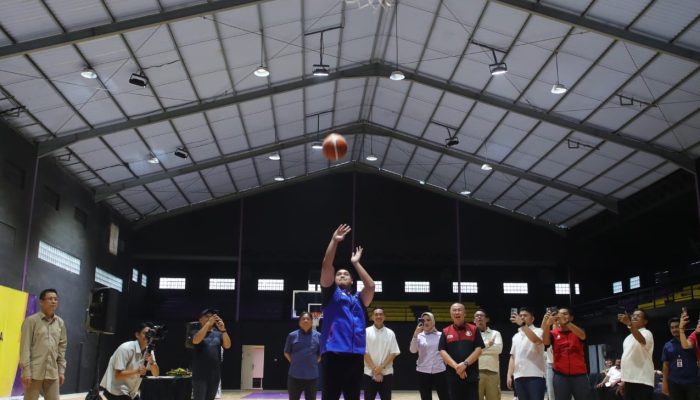 Resmikan GOR Hall Of Fame, Menpora Dito: Ini Standarnya Sudah FIBA