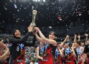 Tim Voli Putri Korea Red Sparks Mengalahkan Indonesia Pada Laga Fun Volley Ball 2024