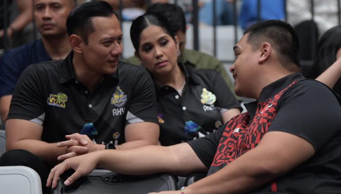 Menteri Agraria dan ATR/BPN menyampaikan selamat kepada Menpora Dito Atas Suksesnya Penyelenggaraan Fun Volly Ball