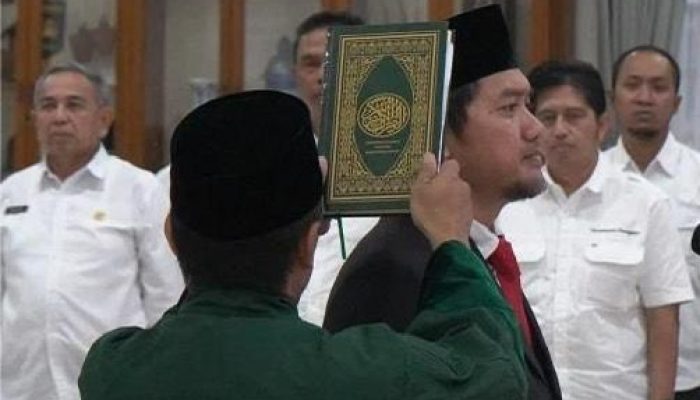 Dokter Enceng Jabat Direktur RSUD Sumedang