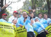 Sesmenpora Berikan Apresiasi Atas Penyelenggaraan Acara Lari Gembira Bersama Olympians