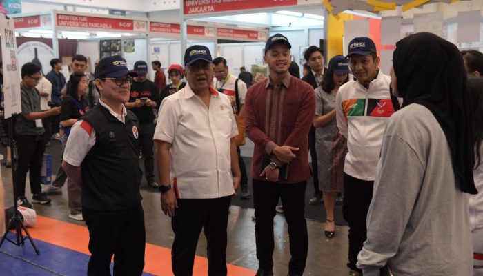 Buka Indonesia Sport Facility Expo (ISFEX) 2024, Menpora Dito Dukung ISFEX 2024