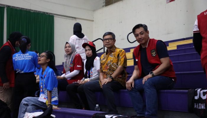 Dubes Denny Dukung Langsung Atlet pelajar Indonesia di 13th ASEAN Schools Games (ASG) 2024