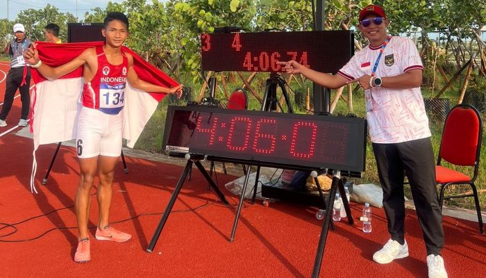 Harumkan Nama Bangsa, Yaz Hapizudin Raih Emas di Cabor Atletik ASG 2024 Vietnam