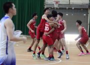 Raih Emas, Tim Bola Basket Putra pelajar Indonesia Taklukkan Filipina 13th ASG 2024