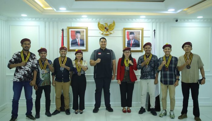Menpora Dito Menerima Audiensi PP PMKRI