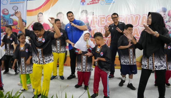 Menpora Dito Hadiri Kidzpora dan Festival Olahraga Disabilitas, Dorong Anak Sejak Dini Berolahraga