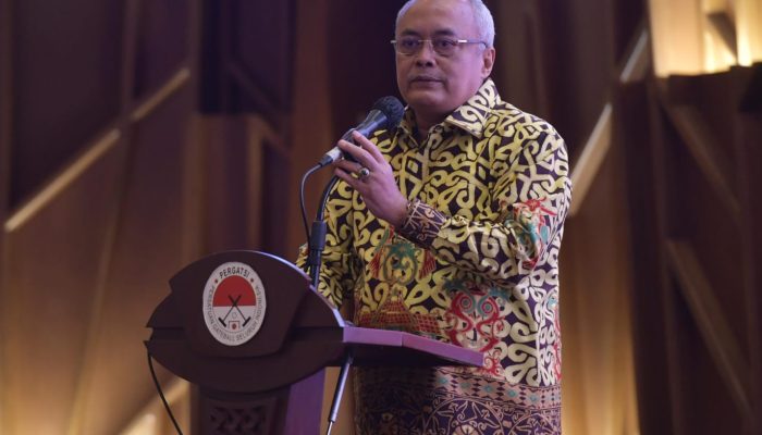 Seskemenpora Gunawan Suswantoro Resmi Membuka Rakernas Pergatsi Tahun 2024