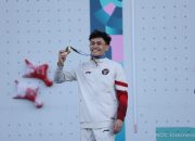 Veddriq Leonardo Menang Tipis, Indonesia Raih Emas Pertama di Olimpiade Paris 2024