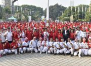 Peringati 6 Tahun Rekor Poco-Poco, Kemenpora Gelar Senam Massal di Senayan