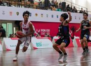 Basket PON XXI: Sulut Kalahkan Tuan Rumah, Menang Telak 91-44, Lolos ke Semifinal