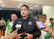 Penutupan PON XXI, Menpora Dito Kenakan Jersey Olimpiade Sebagai Motivasi untuk Kontingen Indonesia