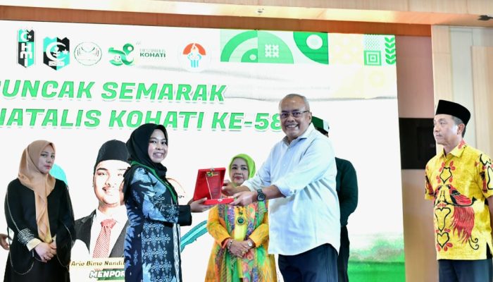 Sesmenpora Gunawan Suswantoro Harapkan Kohati Terus Jadi Agen Perubahan dan Dukung Kesetaraan Gender