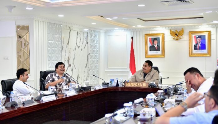 Rapat Besama Tim KKS, Bahas Pengembangan Talenta Muda Sepak Bola