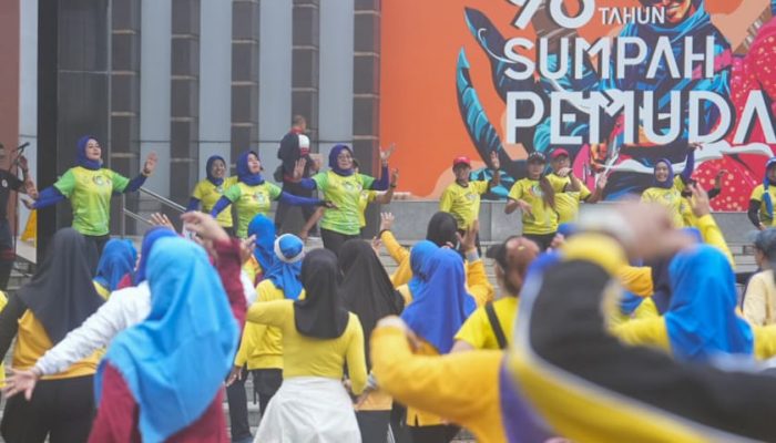 Kmenpora Kembali Gelar Senam Krida Undang Inorga dan PMKI