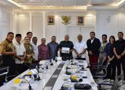 Sesmenpora Gunawan Terima Waketu DPRD Maluku, Usulkan Pembangunan Fasilitas Olahraga