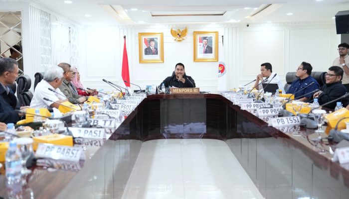 Menpora Dito Melalui Rapat Dengan 14 Cabor Akan Dukung Penuh Untuk 2028