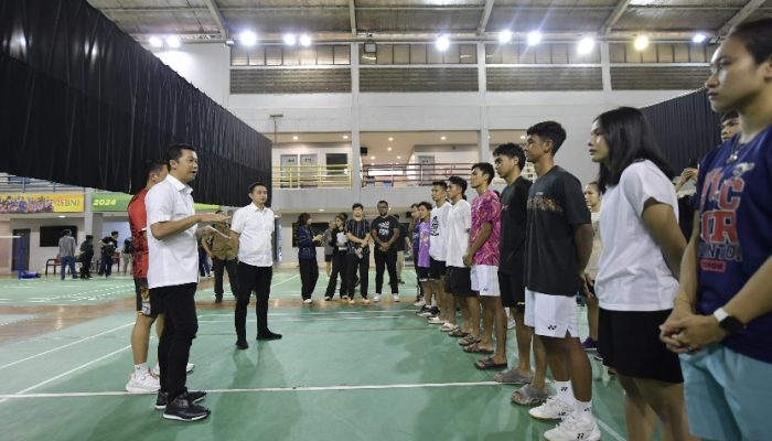 Wamenpora Taufik Apresiasi Pemain Beregu Campuran Asia 2025 dan Hasil Seleknas PBSI 2025