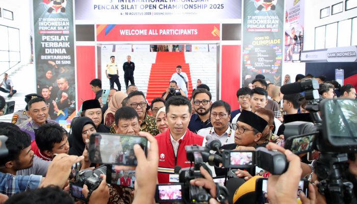 3rd International Indonesia Pencak Silat Open Championship 2025 Resmi Dibuka