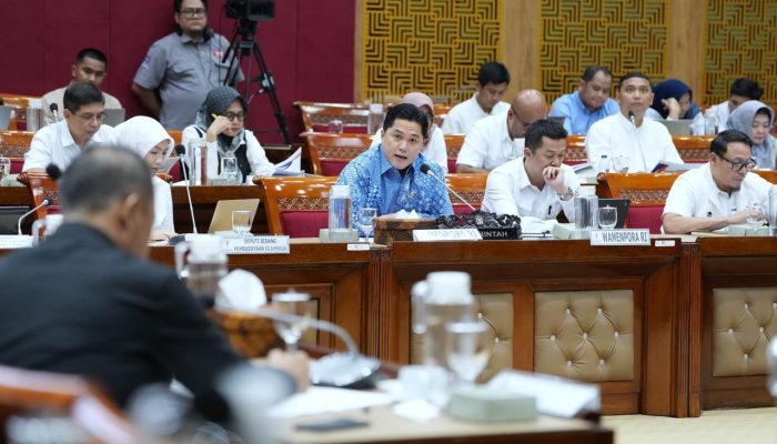 Menpora Erick Thohir Disambut Baik Komisi X, Berkomitmen Benahi Kemenpora dan Sejahterakan Atlet Berprestasi