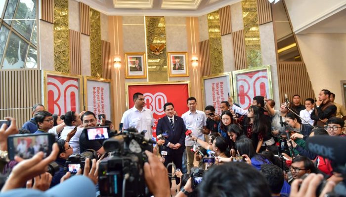 Sertijab Menpora, Erick Thohir Ambil Alih Kepemimpinan dari Dito Ariotedjo