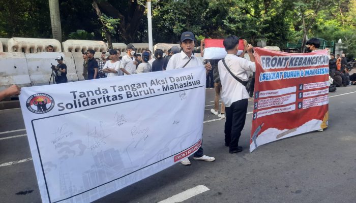 Buruh dan Mahasiswa Serukan Penolakan Provokasi Demi Stabilitas Nasional