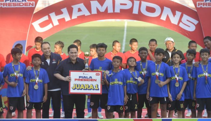 Menpora Erick: Sepak Bola Adalah Wadah Mimpi dan Karakter Anak Muda
